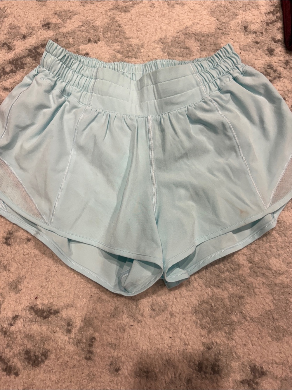 lululemon athletica Light Blue Women's Athletic Shorts